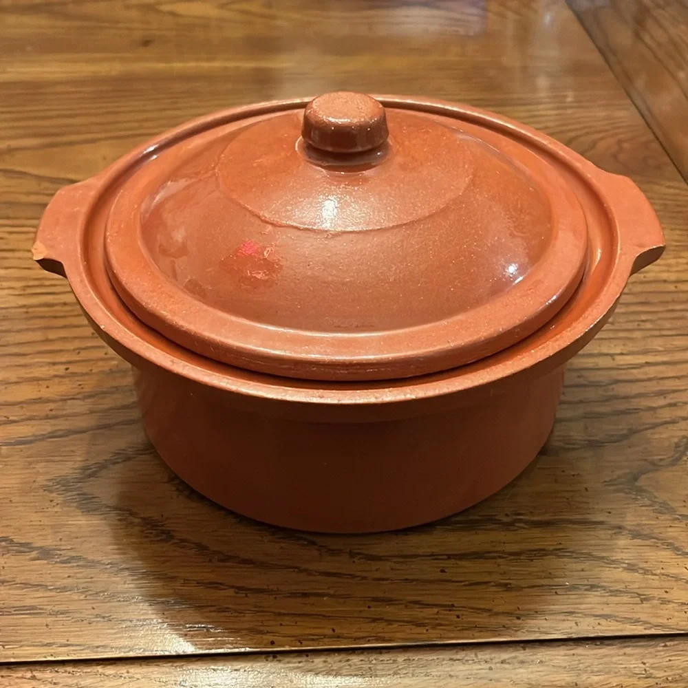 Sur la Table Terra cotta covered‎ dish